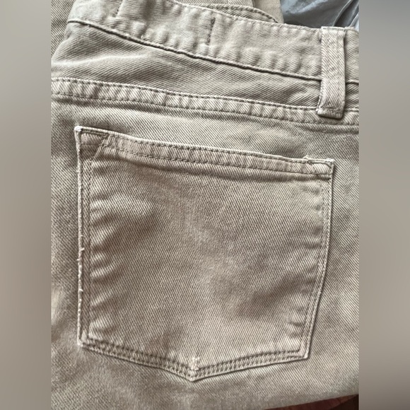 J. Crew cropped toothpick tan jeans size 25 beige - Picture 7 of 8